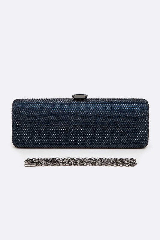 Crystal Pave Box Clutch