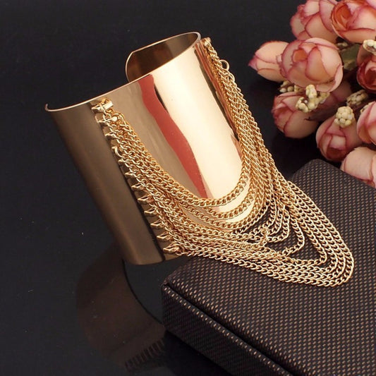 Tassel Cuff Bracelet