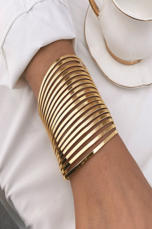 Irregular Open Cuff Bracelet