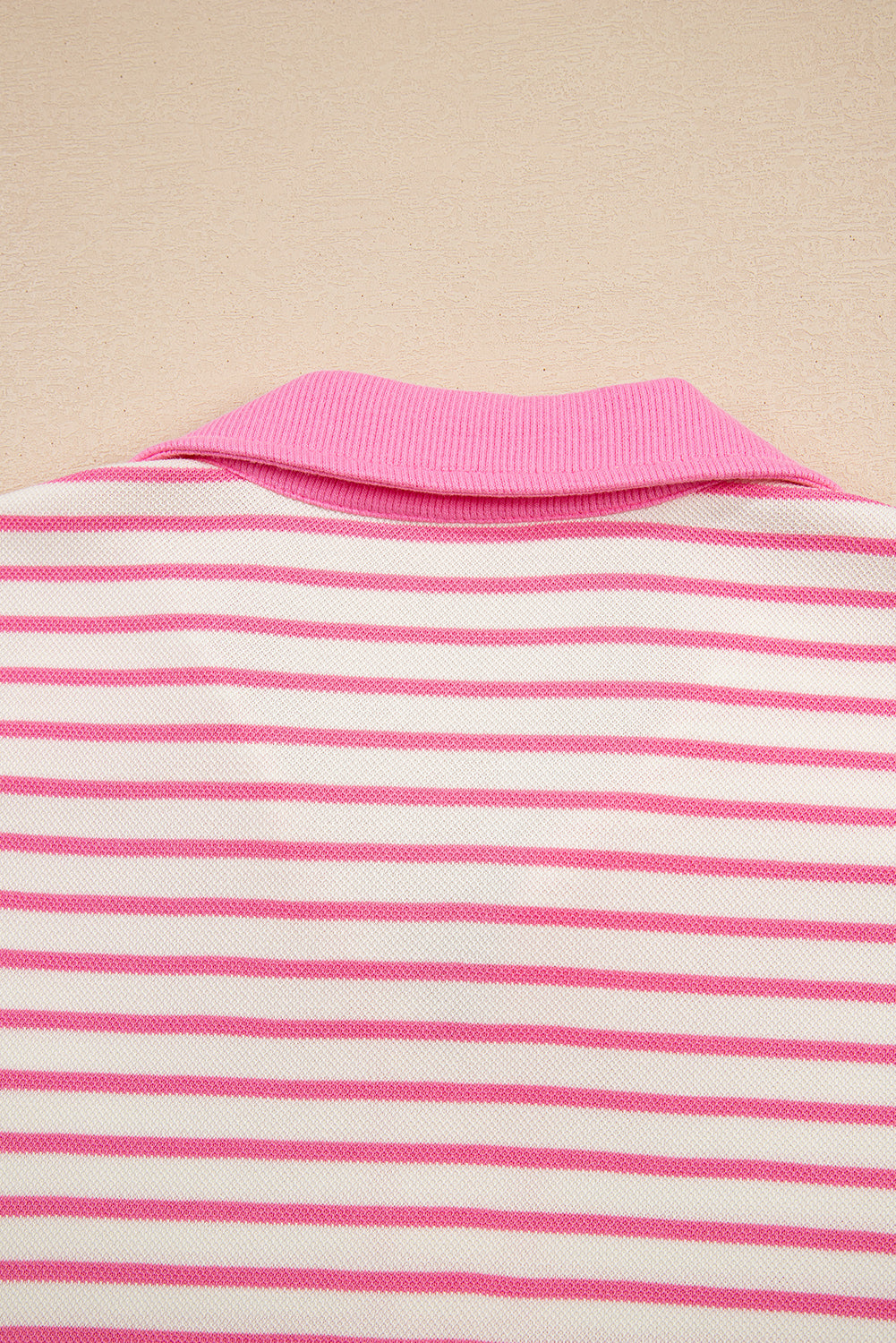 Stripe Drop Shoulder Skort 2pcs Outfit