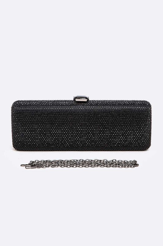 Crystal Pave Box Clutch