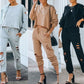 Women's Distressed Jogger Sets
