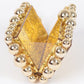 Metallic Beads Glitter Iconic Clutch