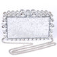 Metallic Beads Glitter Iconic Clutch