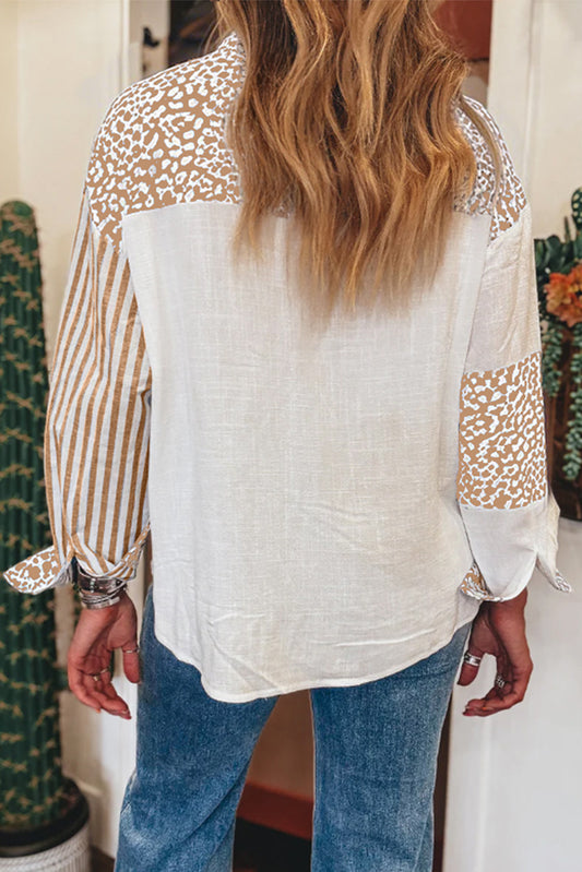 Striped Western  Shirt