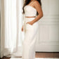 Plus Bustier Crop Cami Top & Pant Sets