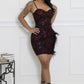 Semi-stretch Mini  Dress