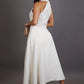 Halter Sleeveless Midi Dress