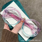 Round Frame Anti-Blue Light Reading Glasses