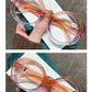 Round Frame Anti-Blue Light Reading Glasses