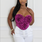 Three-Dimensional Floral top