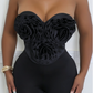 Three-Dimensional Floral top