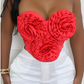 Three-Dimensional Floral top