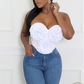 Three-Dimensional Floral top