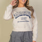 Graphic Drop Shoulder Sweatshirt