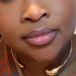 Asymmetrical Water Drop-Open Collar Necklace