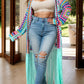 Fringe Tied Long Sleeve Cardigan