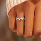 Heart Cross 925 Sterling Silver Ring