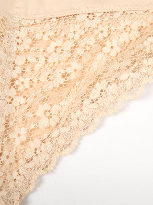 Lace Detail Shaping Shorts